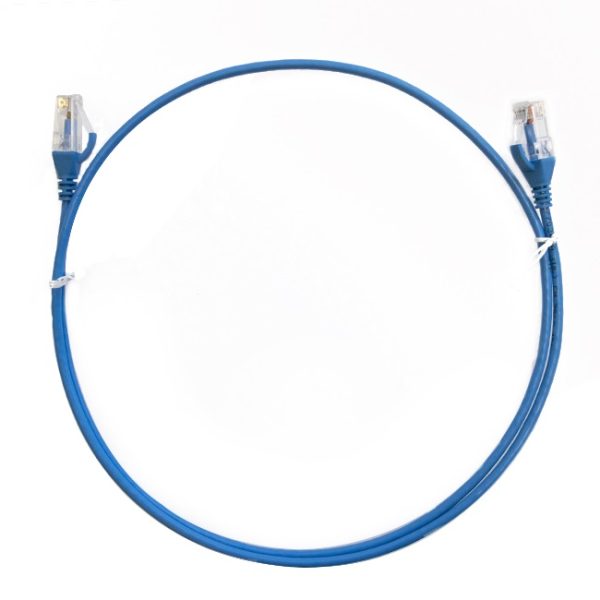 CAT6 Ultra Thin Slim Cable 305m – Blue Color Premium RJ45 Ethernet Network LAN UTP Patch Cord 26AWG