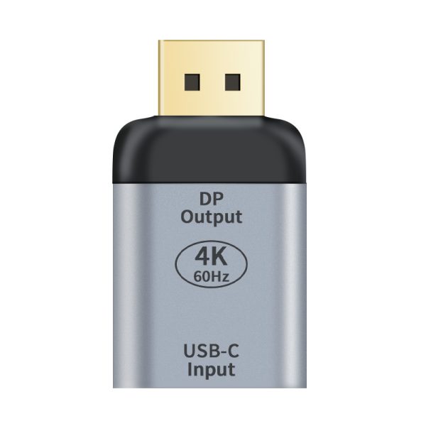 ASTROTEK USB-C to DP DisplayPort Female to Male Adapter support 4K@60Hz Aluminum shell Gold plating for Windows Android Mac OS