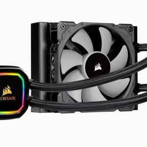 CORSAIR H60i RGB PRO XT 120mm Liquid CPU Cooler. RGB Pump Head, Efficient cool plate and pump. 1x ML 120 PWM Fan, 1200, 115x, 1366, 2011/2066, AM4