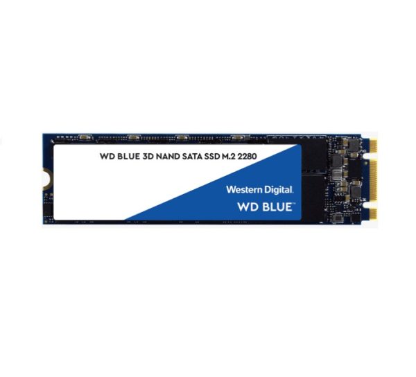 WESTERN DIGITAL Digital WD Blue M.2 SATA SSD 560R/525W MB/s 95K/81K IOPS 100TBW 1.75M hrs MTTF 3D NAND 7mm s – 250GB