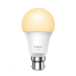 TP-Link Tapo Dimmable Smart Light Bulb L510B Bayonet Fitting Dimmable, No Hub Required, Voice Control, Schedule & Timer 2700K 8.7W 2.4 GHz 802.11b/g/n