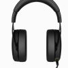 CORSAIR HS70 Wired & Bluetooth 5 for 30 Hrs, 24-bit USB Audio, Discrod 50 mm Driver Headset Black PC, XBox, Switch, PS4 and PS5 Compatible