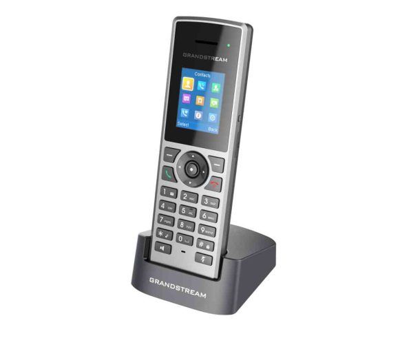 GRANDSTREAM DP722 Cordless Mid-Tier DECT Handet 128×160 colour LCD, 2 Programmable Soft Keys, 20hrs Talk Time & 250 hrs Standby Time