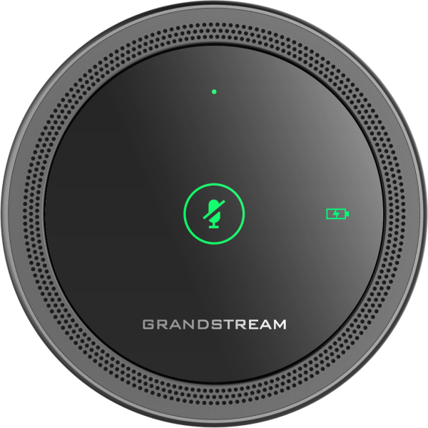 GRANDSTREAM GMD1208 Desktop Wireless Expansion Microphone, Bluetooth, 1500mA Li-ion Battery, 8 Omni Microphones, Opus