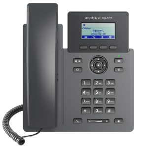 GRANDSTREAM GRP2601P 2 Line IP Phone, 2 SIP Accounts, 132x48 Screen, HD Audio, Powerable Via POE