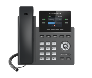 GRANDSTREAM GRP2612 4 Line IP Phone, 2 SIP Accounts, 320×240 Colour Screen, HD Audio