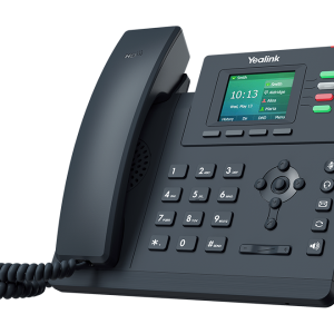 Yealink T33G 4 Line IP phone, 320x240 Colour Display, Dual Gigabit Ports, PoE. No Power Adapter included