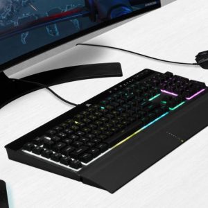 CORSAIR K55 RGB PRO / HARPOON RGB PRO, KB+M Bundle, 2021 Edition, Backlit RGB LED, CH-9226865-NA