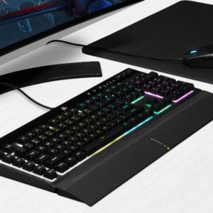 CORSAIR K55 RGB PRO / KATAR PRO, KB+M Bundle, 2021 Edition, Backlit RGB LED, (CH-9226965-NA)