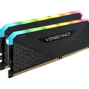 CORSAIR Vengeance RGB RS 16GB (2x8GB) DDR4 3200MHz C16 16-20-20-38 Desktop Gaming Memory Black