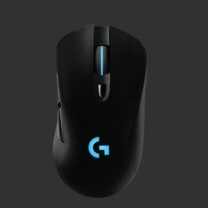 LOGITECH G703 HERO LIGHTSPEED Wireless Gaming Mouse 6 Programmable Buttons 16,000 DPI LIGHTSYNC RGB lighting 1ms