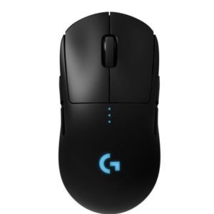 LOGITECH G Pro Wireless Gaming Mouse with 16000 DPI Hero Sensor - USB Receiver, 5 Profiles, 1MS, Memory Included - Ideal for Gamers, Work from Home