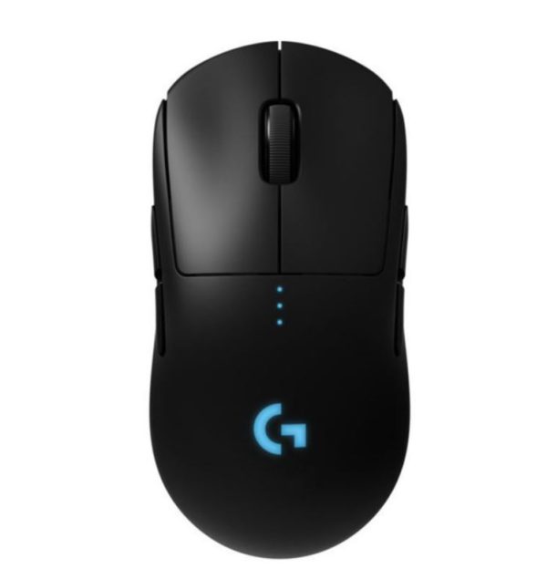 LOGITECH G Pro Wireless Gaming Mouse with 16000 DPI Hero Sensor – USB Receiver, 5 Profiles, 1MS, Memory Included – Ideal for Gamers, Work from Home