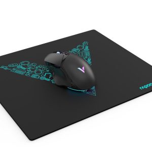 RAPOO V1 Mouse Pad - Large Mouse Mat, Anti-Skid Bottom Design, Dirt-Resistant, Wear-Resistant, Scratch-Resistant, Suitable for Gamers/Gaming