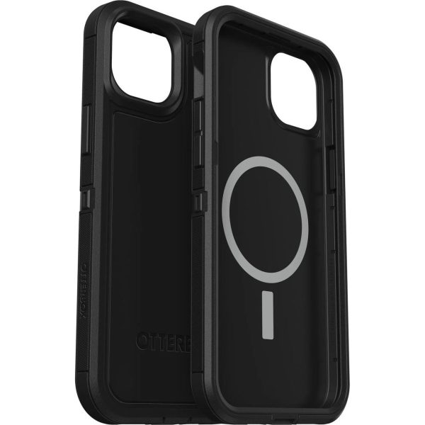 OTTERBOX Apple iPhone 14 Plus Defender Series XT Case with MagSafe – Black (77-89107), Multi-Layer, 5x Military Standard Drop Protection