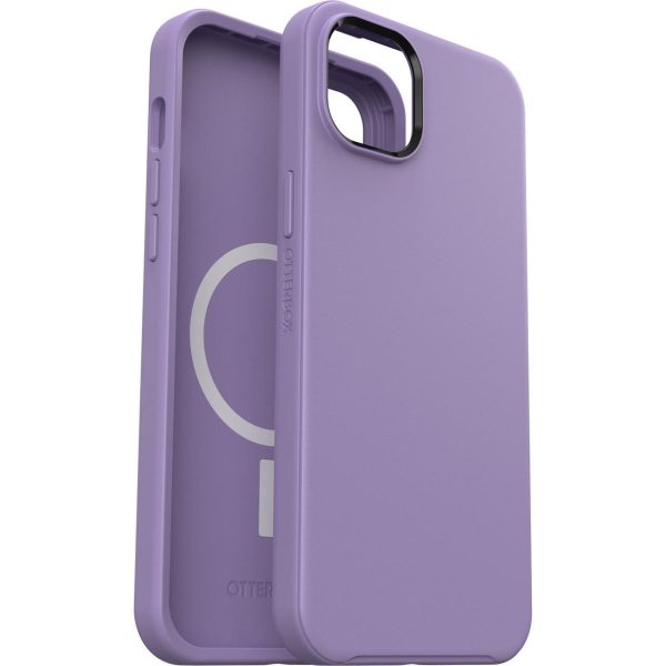 OTTERBOX Apple iPhone 14 Plus Symmetry Series+ Antimicrobial Case for MagSafe – You Lilac It (Purple) (77-90732)