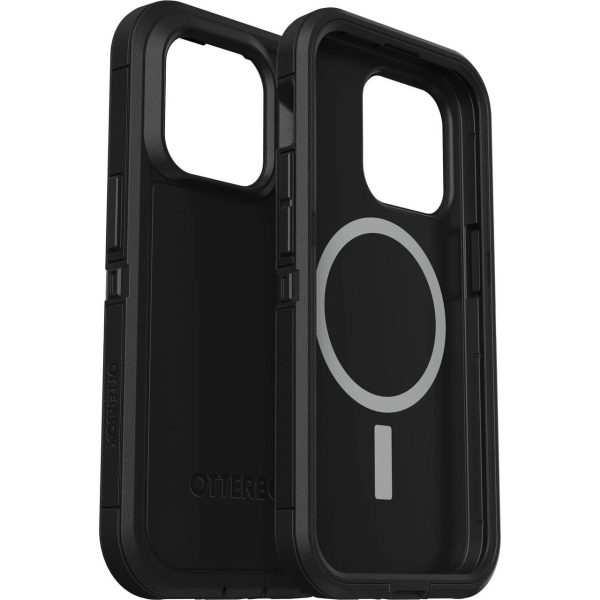 OTTERBOX Apple iPhone 14 Pro Defender Series XT Case with MagSafe – Black (77-89118), Multi-Layer, 5x Military Standard Drop Protection