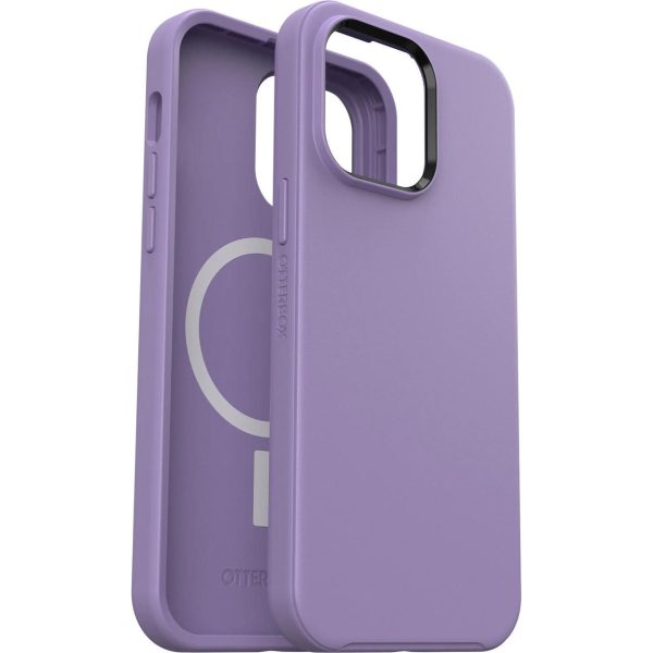 OTTERBOX Apple iPhone 14 Pro Max Symmetry Series+ Antimicrobial Case for MagSafe – You Lilac It (Purple) (77-90762)