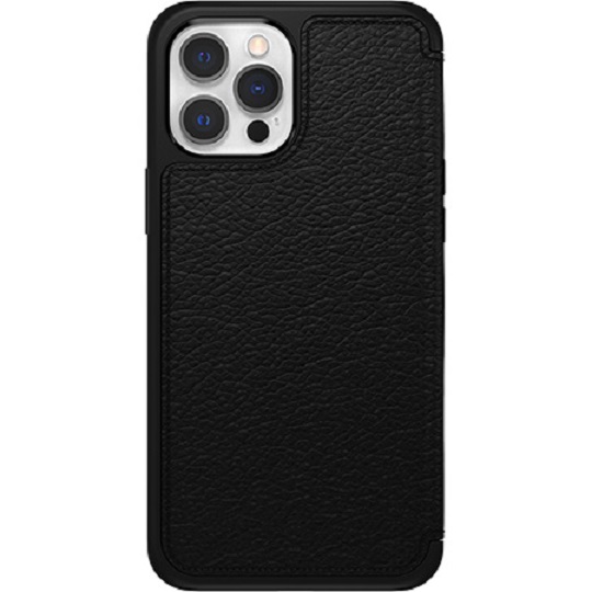 OTTERBOX Strada Series Case For Apple iPhone 12 / iPhone 12 Pro – Shadow Black