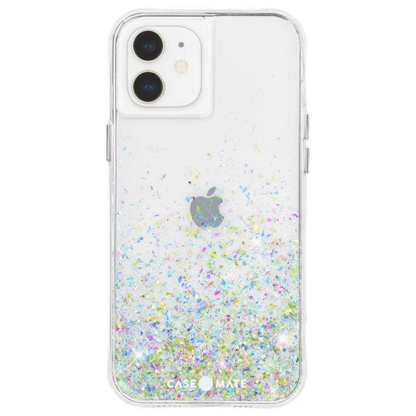 FORCE TECHNOLOGY Apple iPhone 12 / iPhone 12 Pro – Twinkle Ombre – Twinkle Confetti CM043660, 10 ft drop protection, Compatible with wireless charging