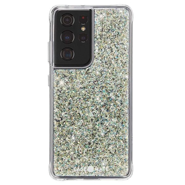 FORCE TECHNOLOGY Twinkle Case – For Samsung Galaxy S21 Ultra 5G – Stardust w/ Micropel