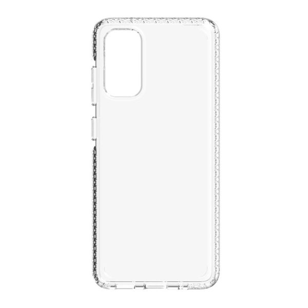 FORCE TECHNOLOGY Zurich Case for Samsung Galaxy S20 – Clear EFCTPSG261CLE, Shock and drop protection, Lightweight & Sleek design, Corner Airbags, TPU materials