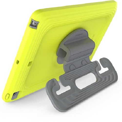 OTTERBOX Antimicrobial EasyGrab Tablet Case for iPad 8th gen and iPad 7th gen – Martian Green – Rugged protection withstands drops & throws