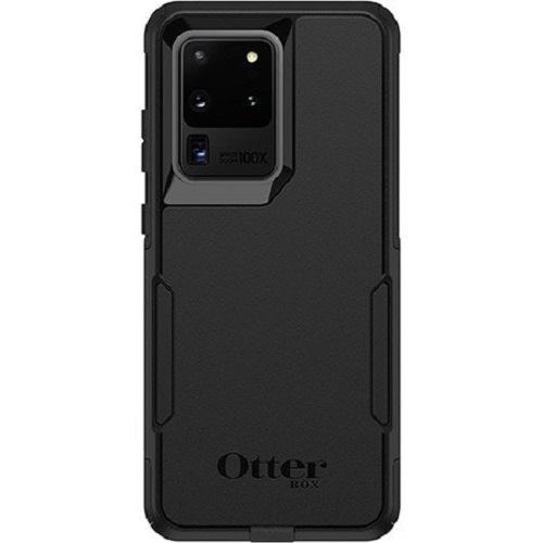 OTTERBOX Samsung Galaxy S20 Ultra 5G Commuter Series Case – Black (77-64215), Dual-Layer, Port & 3X Military standard drop protection, Secure grip