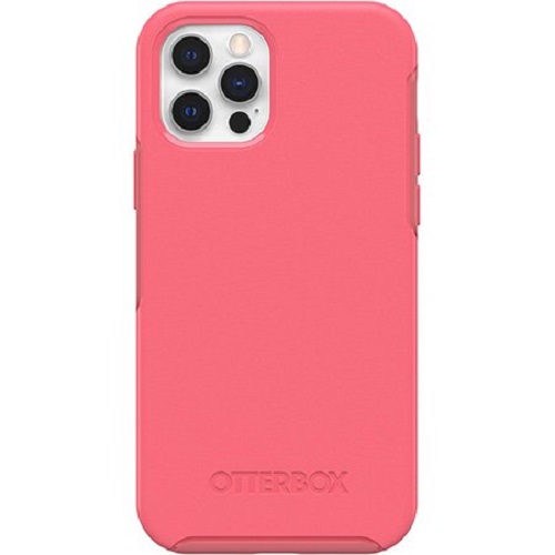 OTTERBOX Apple iPhone 12 and iPhone 12 Pro Symmetry Series+ Case with MagSafe- Tea Petal Pink, (77-80494)