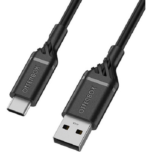 OTTERBOX USB-C To USB-A 1 Meter USB 2.0 Cable – Black