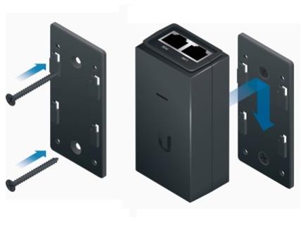 POE Wall Mount Accessory suits latest PoE adapters