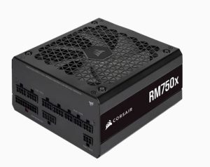 CORSAIR 2021  80+ Gold Fully Modular 135mm FAN, ATX Power Supply, PSU – RMX, 750W