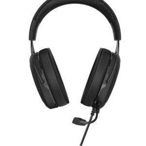 Corsair HS60 PRO Carbon STEREO 7.1 Surround, memory foam, Discord Certified, PC and Console compatible Gaming Headset