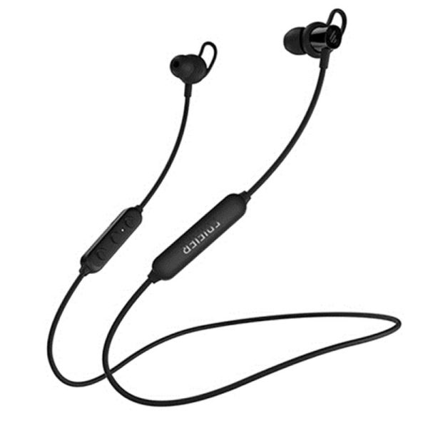 EDIFIER W200BT Magnetic Bluetooth V5.0 Earbuds Stereo Waterproof Sport in-ear Wireless Earphone with Microphone – Black