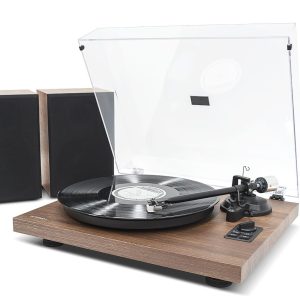 MBEAT Turntable with  Speakers