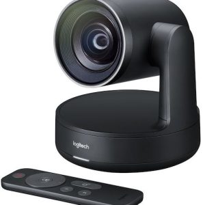 LOGITECH Rally 4K Premium PTZ Color Camera Video Audio Conferencing Automatic Control Pan/Tilt/Zoom 90° 15X HD Zoom 13 Megapixel 60fps Autofocus