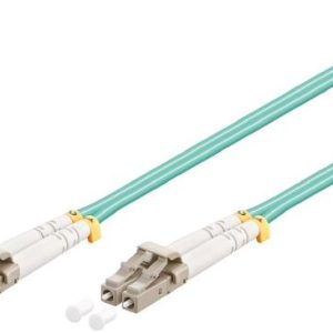 Shintaro Fibre Patch Cable Multimode LC to LC OM3 Aqua