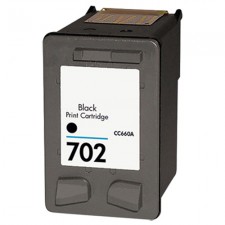 HP Compatible 702 Black Remanufactured Inkjet Cartridge