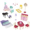 Dollhouse with Furniture for kids 120 x 88 x 40 cm (Model 3)