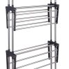 3 Tier Foldable Clothes Drying Rack for Laundry Dryer with Hanger Stand Rail Indoor