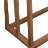 Bamboo Towel Bar Holder Rack 3-Tier Freestanding for Bathroom and Bedroom