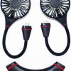 Air Cooler Hands-Free Portable Sports Neck Hanging Fan with USB Rechargeable and 3 Speeds for Outdoor Home-Sports