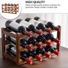 3-layer Bamboo Wine Storage Rack (12 bottles)