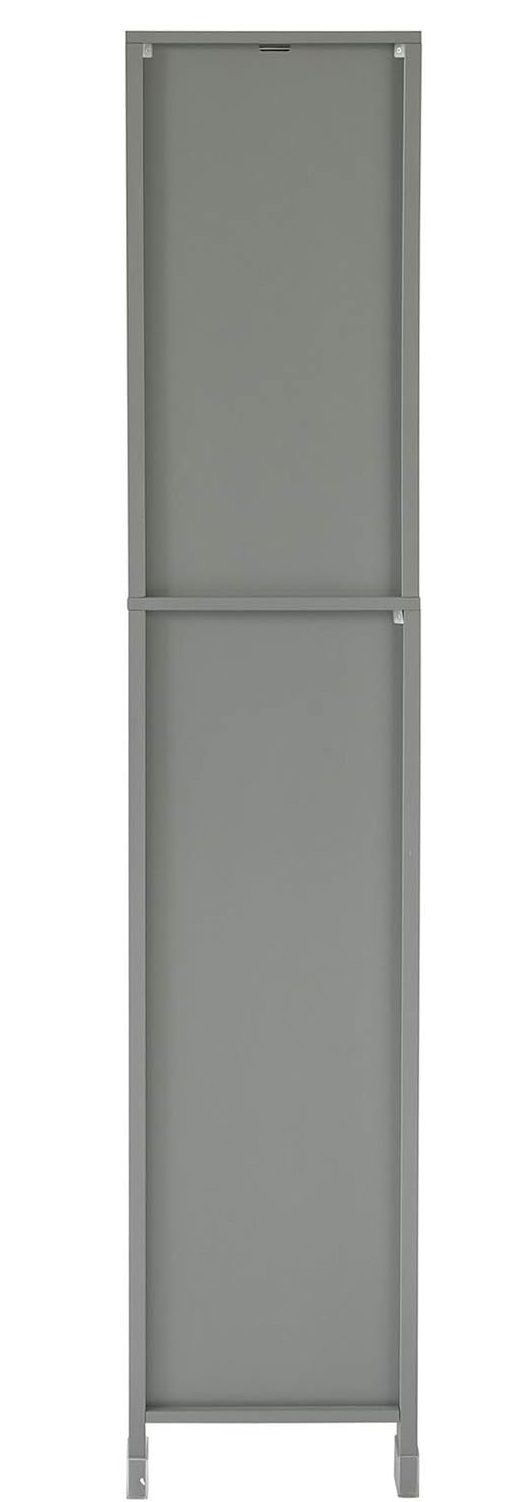 Tall Cabinet Shelf Drawer, Grey