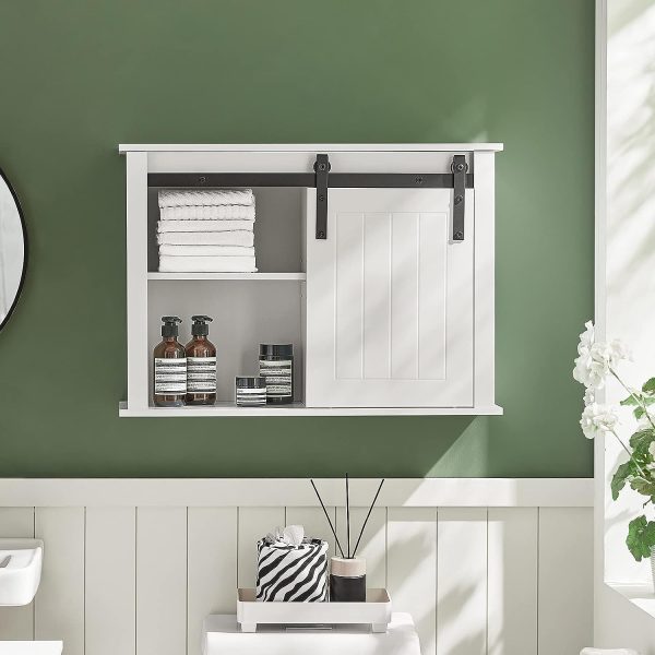 Bathroom Wall Cabinet Storage Cupboard