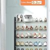 4 tier Shoe Rack Storage Organiser (White)