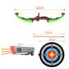 Latest Kingsport Light-up Kids Archery Set Suction Arrows Target