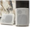 New Audioline Indoor Outdoor Speaker Pair 3-Way 4″” Bookshelf Wall / Ceiling Mount