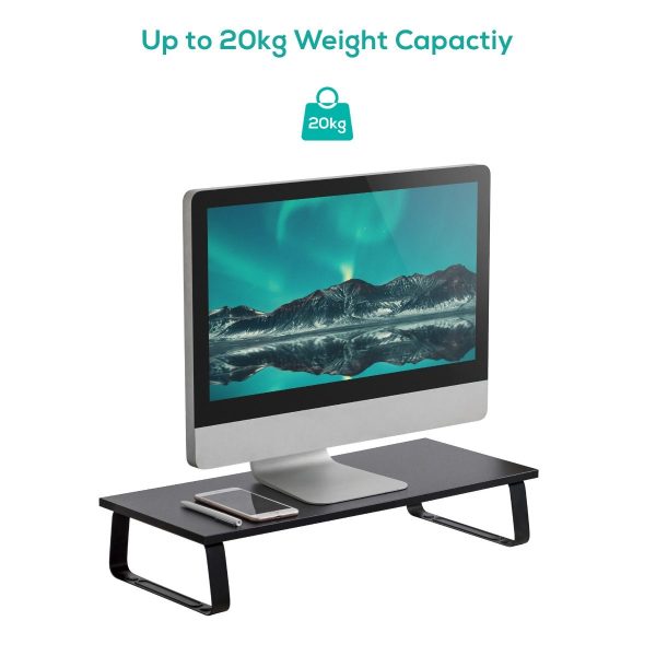 activiva Ergolife Black Monitor Stand Riser