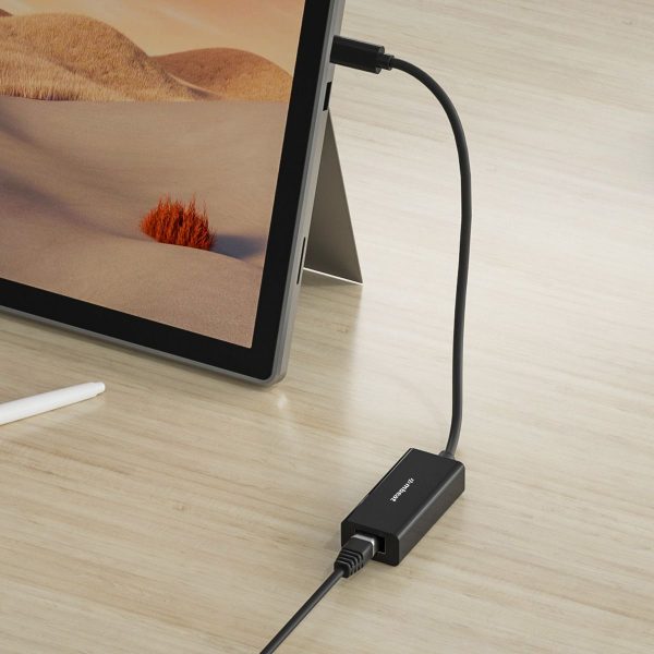 mbeat USB-C Gigabit LAN Ethernet Adapter – Black